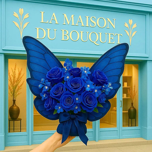 Bouquet Papillon Azur